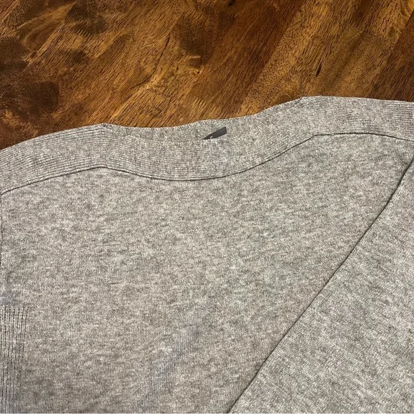 Anthropologie Fresnel Pullover Nautical Buttoned Sweater Size XS Gray - Picture 7 of 16